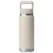 26 oz YETI® Rambler Water Bottle with Straw Cap | https://www.bestnamebadges.com