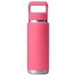 26 oz YETI® Rambler Water Bottle with Straw Cap | https://www.bestnamebadges.com