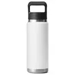 26 oz YETI® Rambler Water Bottle with Straw Cap | https://www.bestnamebadges.com