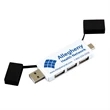 Freedom 2-in-1 3 Port Mini USB Hub with Type A & C | https://www.bestnamebadges.com