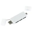 Freedom 2-in-1 3 Port Mini USB Hub with Type A & C | https://www.bestnamebadges.com
