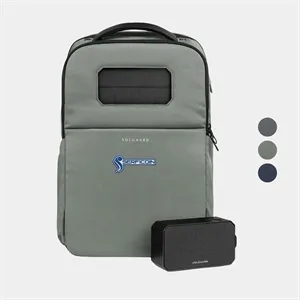 Solgaard® Recycled Lifepack Backpack w/ Solarbank Boombox