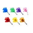 Hand Shaped Retractable Badge Reel With Alligator Clip | https://www.bestnamebadges.com