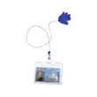 Hand Shaped Retractable Badge Reel With Alligator Clip | https://www.bestnamebadges.com