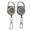 Zinc Alloy Retractable Carabiner Badge Reel Keychain | https://www.bestnamebadges.com