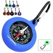 Silicone Compass Carabiner Clip | https://www.bestnamebadges.com