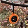 Silicone Compass Carabiner Clip | https://www.bestnamebadges.com