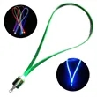 LED Light Up Optical TPU Safety Lanyard Neck Strap | https://www.bestnamebadges.com
