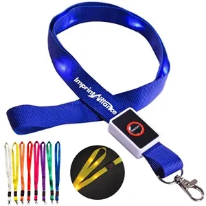 LED Light Up Safety Lanyard Keychain