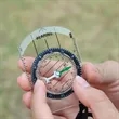 Portable Baseplate Compass with Ruler | https://www.bestnamebadges.com