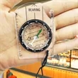 Portable Baseplate Compass with Ruler | https://www.bestnamebadges.com