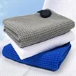 Premium Magnetic Microfiber Golf Towel Waffle Weave Texture | https://www.bestnamebadges.com