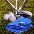 Microfiber Waffle Weave Golf Towel | https://www.bestnamebadges.com