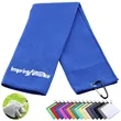 Microfiber Waffle Weave Golf Towel Multi-Color Sport Utility | https://www.bestnamebadges.com