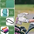 Microfiber Waffle Weave Golf Towel Multi-Color Sport Utility | https://www.bestnamebadges.com