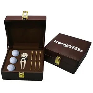 Executive Golf Ball & Divot Tool Accessory Presentation Set