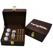 Executive Golf Ball & Divot Tool Accessory Presentation Set | https://www.bestnamebadges.com