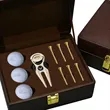 Executive Golf Ball & Divot Tool Accessory Presentation Set | https://www.bestnamebadges.com