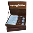 Microfiber Golf Towel & Accessory Presentation Gift Box Set | https://www.bestnamebadges.com