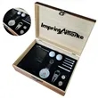 Premium Wooden Gift Box Golf Accessory Set | https://www.bestnamebadges.com
