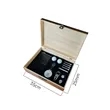 Premium Wooden Gift Box Golf Accessory Set | https://www.bestnamebadges.com