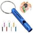 Aluminum Emergency Whistle Keychain | https://www.bestnamebadges.com