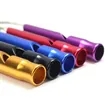 Aluminum Emergency Whistle Keychain | https://www.bestnamebadges.com