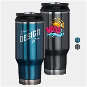 Igloo 32 oz Stainless Steel Travel Mug with Flip n' Sip Lid