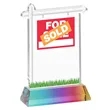 Real Estate VividPrint™ Award on Hartford Base - Prismatic | https://www.bestnamebadges.com