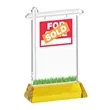 Real Estate VividPrint™ Award on Hartford Base - Gold | https://www.bestnamebadges.com