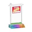 Real Estate Award - Prismatic | https://www.bestnamebadges.com