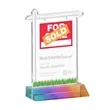 Real Estate Award - Prismatic | https://www.bestnamebadges.com