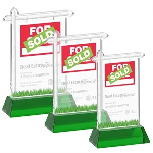 Real Estate Award on Hartford Base - Green