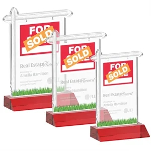 Real Estate Award - Red