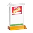 Real Estate Award - Amber | https://www.bestnamebadges.com