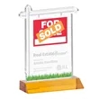 Real Estate Award - Amber | https://www.bestnamebadges.com