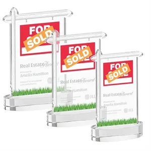 Real Estate Award on Alberton Base - Clear