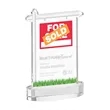 Real Estate Award on Alberton Base - Clear | https://www.bestnamebadges.com