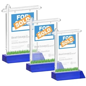 Real Estate Award - Blue