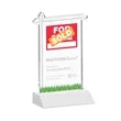 Real Estate Award - White | https://www.bestnamebadges.com