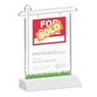Real Estate Award - White | https://www.bestnamebadges.com