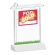 Real Estate Award - White | https://www.bestnamebadges.com