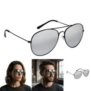 PISMO BREEZE Mirrored Aviator Sunglasses