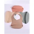 Silicone Tray Bib Waterproof Adjustable Baby Feeding | https://www.bestnamebadges.com