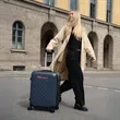 Rollink® Flex 360 Medium Checked 4 Wheel Suitcase | https://www.bestnamebadges.com