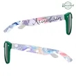 Full Color Colorblock Malibu Sunglasses | https://www.bestnamebadges.com