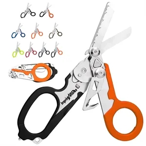 6-in-1 Folding Outdoor Emergency Rescue Shears
