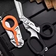 6-in-1 Folding Outdoor Emergency Rescue Shears | https://www.bestnamebadges.com