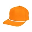 Stroke Play Solid Rope Cap | https://www.bestnamebadges.com