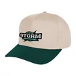 Two-Tone Strike Zone Cap | https://www.bestnamebadges.com